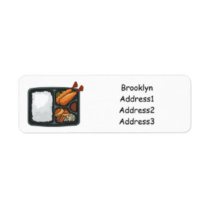 Bento Cartoon Illustration