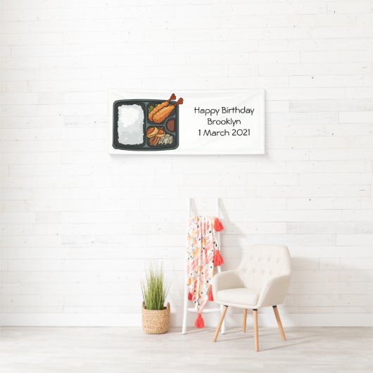 Bento Cartoon Illustration Banner (Insitu)