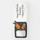 Bento Cartoon Illustration Banner (Vertikal)