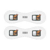 Bento Cartoon Illustration Baseball (Paneele)