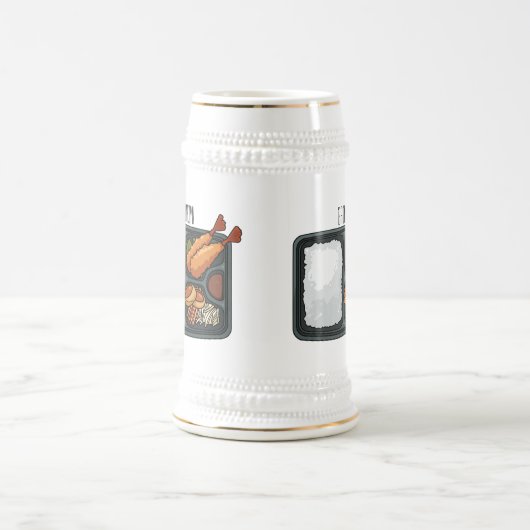 Bento Cartoon Illustration Bierglas (Mittel)