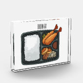Bento Cartoon Illustration Fotoblock (Links)
