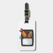 Bento Cartoon Illustration Gepäckanhänger (Vorderseite vertikal)