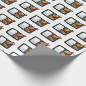 Bento Cartoon Illustration Geschenkpapier (Ecke)