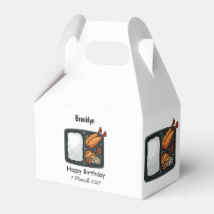 Bento Cartoon Illustration Geschenkschachtel