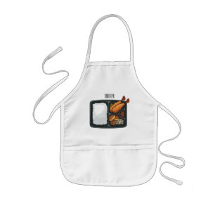 Bento Cartoon Illustration Kinderschürze