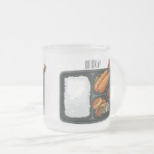 Bento Cartoon Illustration Mattglastasse (VorderseiteRechts)