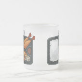 Bento Cartoon Illustration Mattglastasse (Mittel)