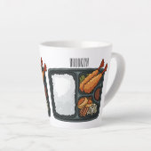 Bento Cartoon Illustration Milchtasse (Rechte Ecke)
