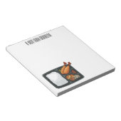 Bento Cartoon Illustration Notizblock (angewinkelt)