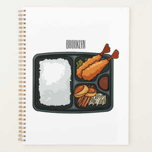 Bento Cartoon Illustration Planer
