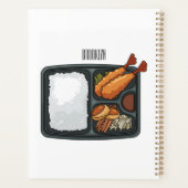 Bento Cartoon Illustration Planer (Rückseite)