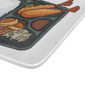 Bento Cartoon Illustration Schneidebrett (Ecke)