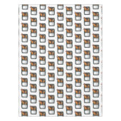 Bento Cartoon Illustration Tischdecke (Vorderseite)