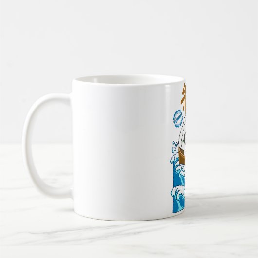 Bento in der Welle Kaffeetasse (Links)