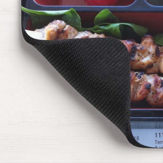 Bento Kasten-Sushi-japanische Reis-Nahrung Mousepad (Ecke)