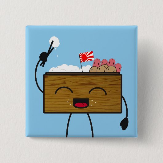 Bento-kun Button (Vorderseite)