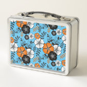 Bento Orange Metall Brotdose (Rückseite)