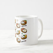 Bento Pattern Kaffeetasse (VorderseiteRechts)