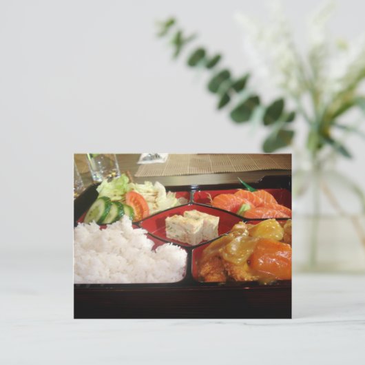Bento Postkarte (Stehend Vorderseite)