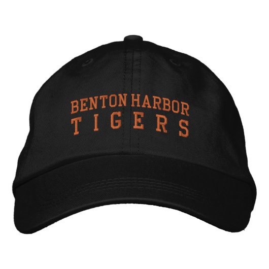 Benton Harbour High School Baseball Hat Bestickte Baseballkappe (Vorderseite)