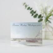 Benton Harbour Michigan und Fluss Postkarte (Stehend Vorderseite)