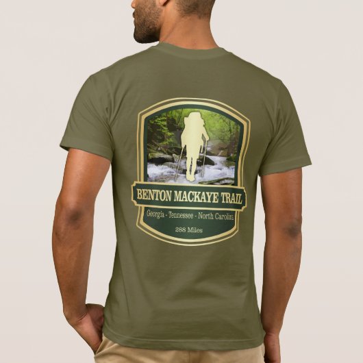 Benton MacKaye Trail (B) T-Shirt (Rückseite)