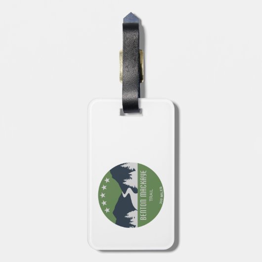 Benton MacKaye Trail Gepäckanhänger (Rückseite vertikal)