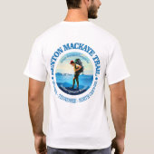 Benton MacKaye Trail (Hiker C) T-Shirt (Rückseite)
