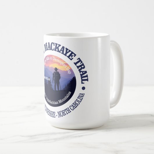 Benton MacKaye Trail (rd2) Kaffeetasse (VorderseiteRechts)