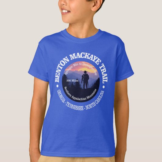 Benton MacKaye Trail (rd2) T-Shirt (Vorderseite)