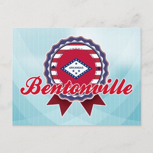 Bentonville, AR Postkarte (Vorderseite)