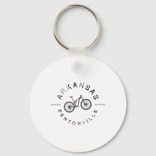 Bentonville Arkansas Mountainbike-T-Shirt  Schlüsselanhänger