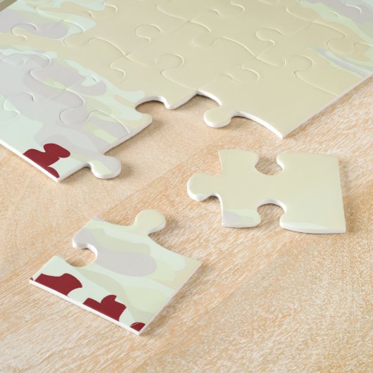 Bentonville, Arkansas Reiseplakat. Puzzle (Seite)