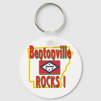 Bentonville Rocks ! (rot) Schlüsselanhänger