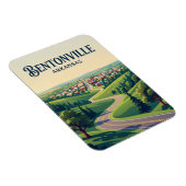 Bentonville USA Magnet (Rechte Seite)