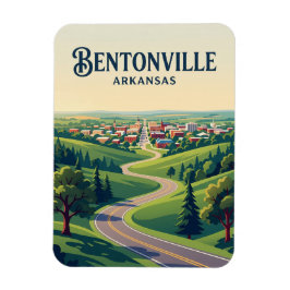 Bentonville USA Magnet