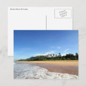 Bentota Beach Sri lanka Postkarte (Vorne/Hinten)