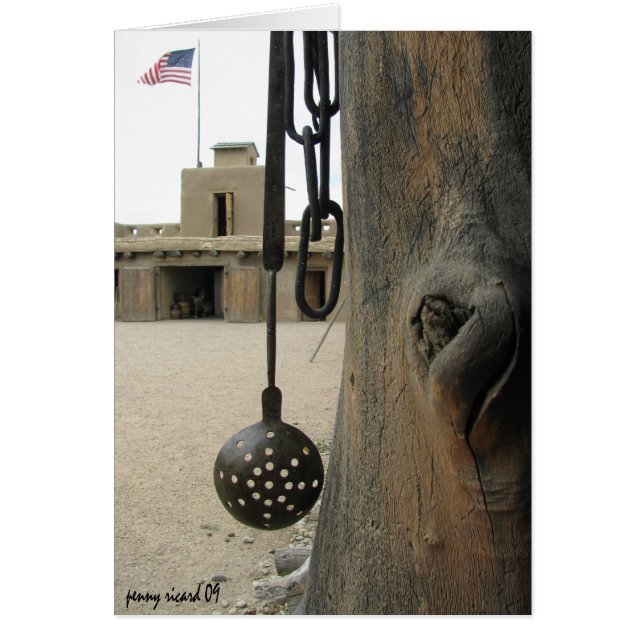 Bents Old Fort Card (Vorne)