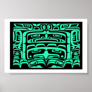 Bentwood Box Design Poster