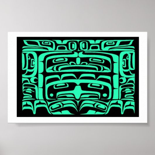 Bentwood Box Design Poster (Vorne)