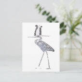 Benu Bird Postkarte (Stehend Vorderseite)