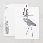 Benu Bird Postkarte (Vorne/Hinten)