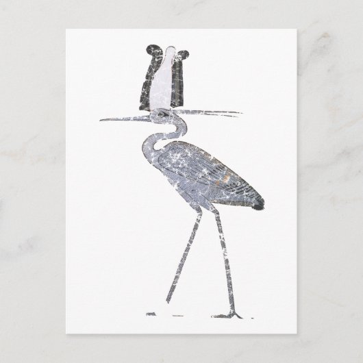 Benu Bird Postkarte (Vorderseite)