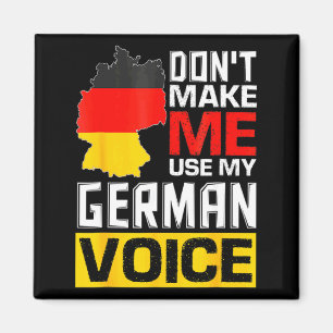 Benutze nicht meine deutsche Stimme Deutschland De Magnet