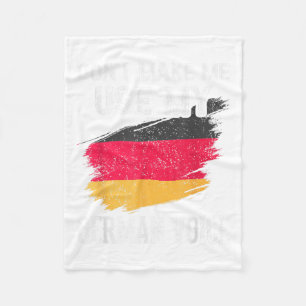 Benutze nicht meine deutsche Stimme Deutschland Le Fleecedecke