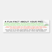 BENUTZEN SIE DAS GEHIRN 1 - PRIUS AUTOAUFKLEBER (Vorne)