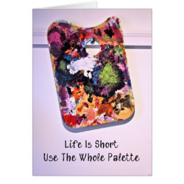 Benutzen Sie die ganze Palette