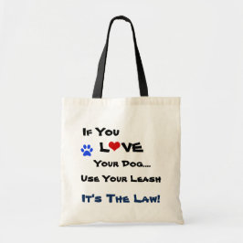 Benutzen Sie die leash Totasche Tragetasche