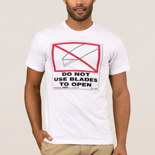 Benutzen Sie nicht Blätter, um sich zu öffnen T-Shirt